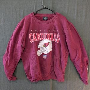 Peace Collective NFL Arizona Cardinals Maroon Crewneck Sweatshirt - Size L